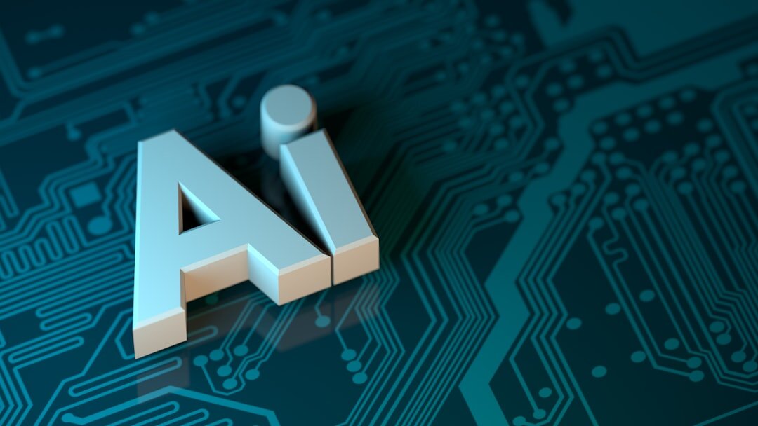 Artificial intelligence interface on screen